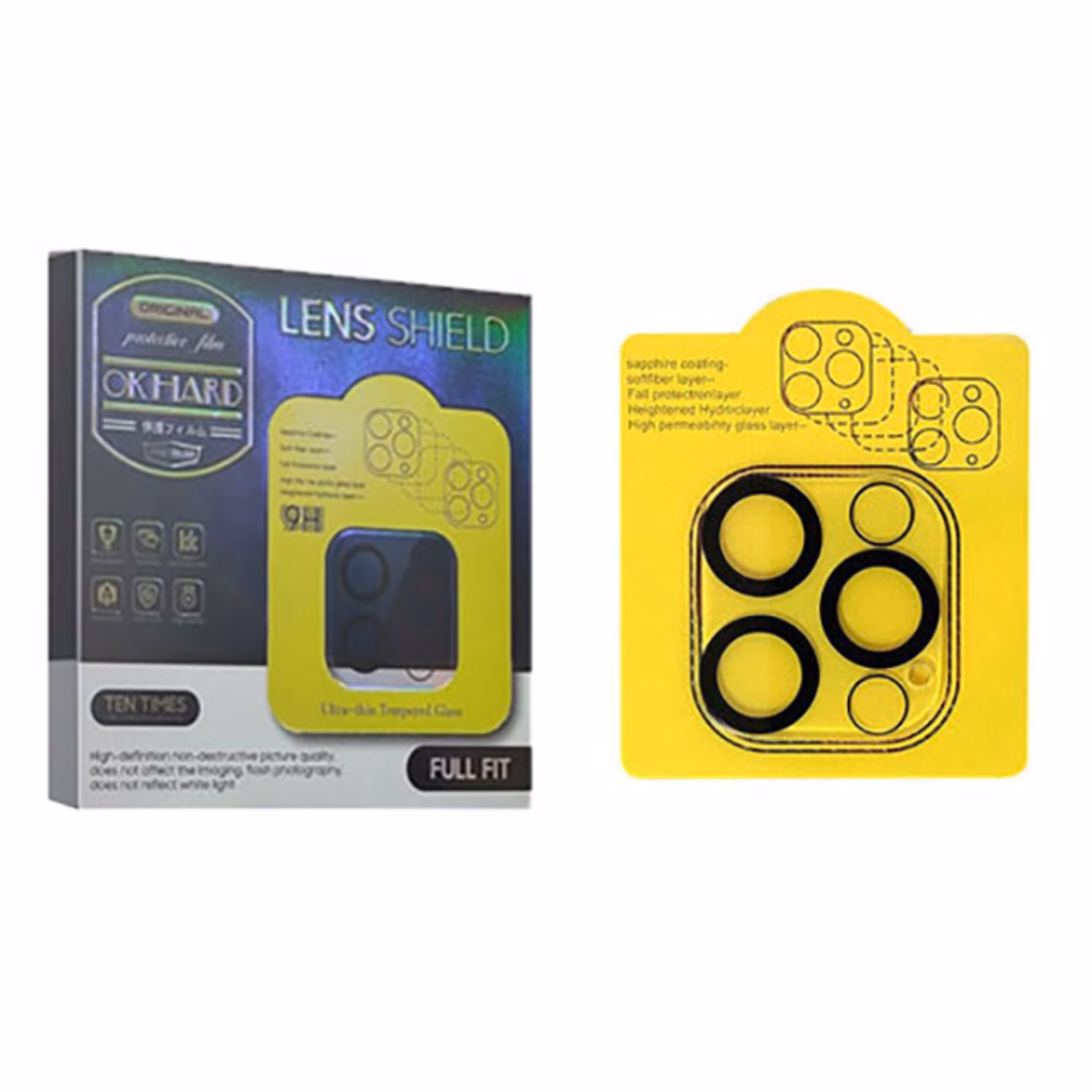 محافظ لنز 3D  مناسب برای مدل iPhone 13 Pro Max