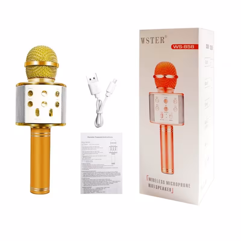 میکروفون اسپیکردار رنگی