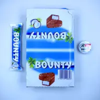 شکلات نارگیلی بونتی BOUNTY بسته 24 عددی