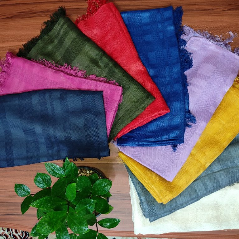 روسری نخی الیاف طبیعی