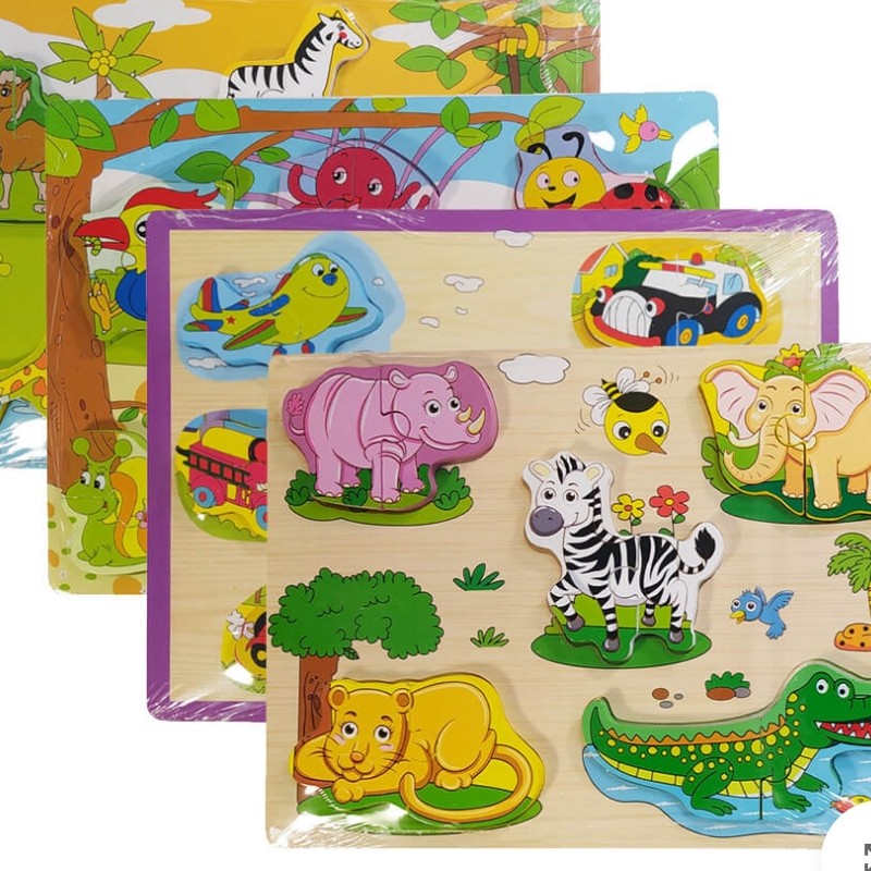 جورچین چوبی برجسته دو تکه 