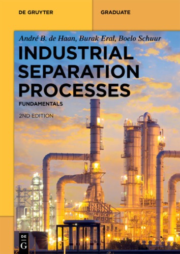 󾕇 دانلود کتاب Industrial Separation Processes - Fundamentals, 2nd ed, 2020 - دانلود کتاب های دانشگاهی