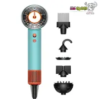 خرید سشوار دایسون مدل Supersonic Nural hd16 Ceramic Patina/Topaz - دومینو کالا