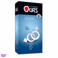 کاندوم کلاسیک اورز (Ours) مدل Classic بسته 12 عددی