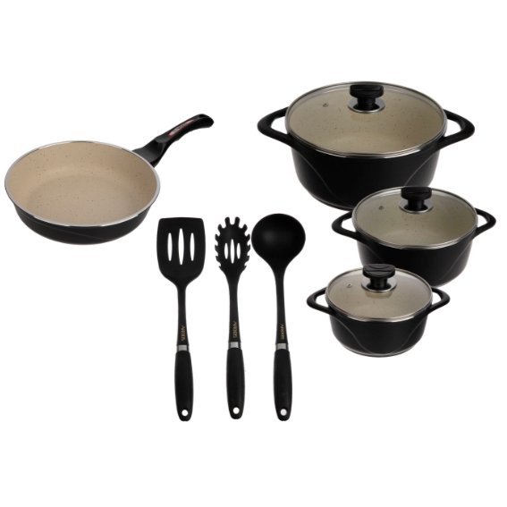 سرویس پخت و پز 10 پارچه عروس سری ویکتوریا مدل DVi-0107