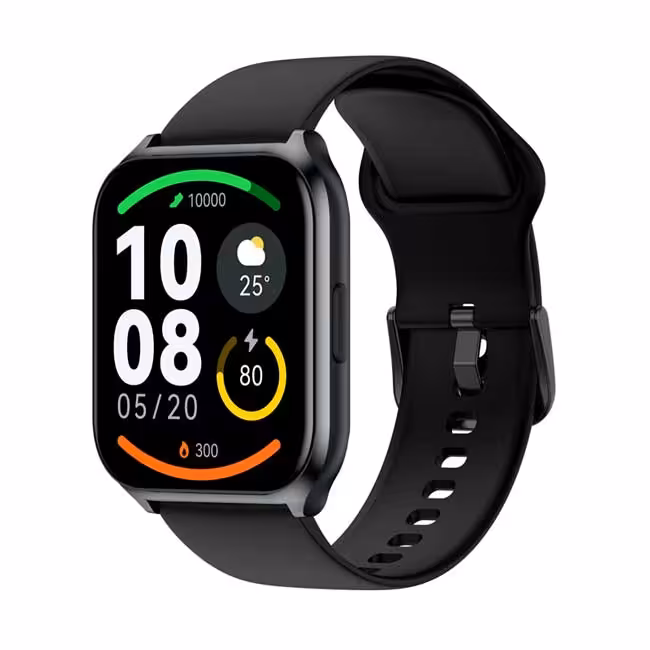 ساعت هوشمند هایلو سولار شیائومی مدل ال اس 02 پرو | Haylou Watch 2 Pro (Ls02 Pro) Smartwatch 1.85Inch Large Display 100 Training Modes Smartwatch for Men Heart Rate Monitoring