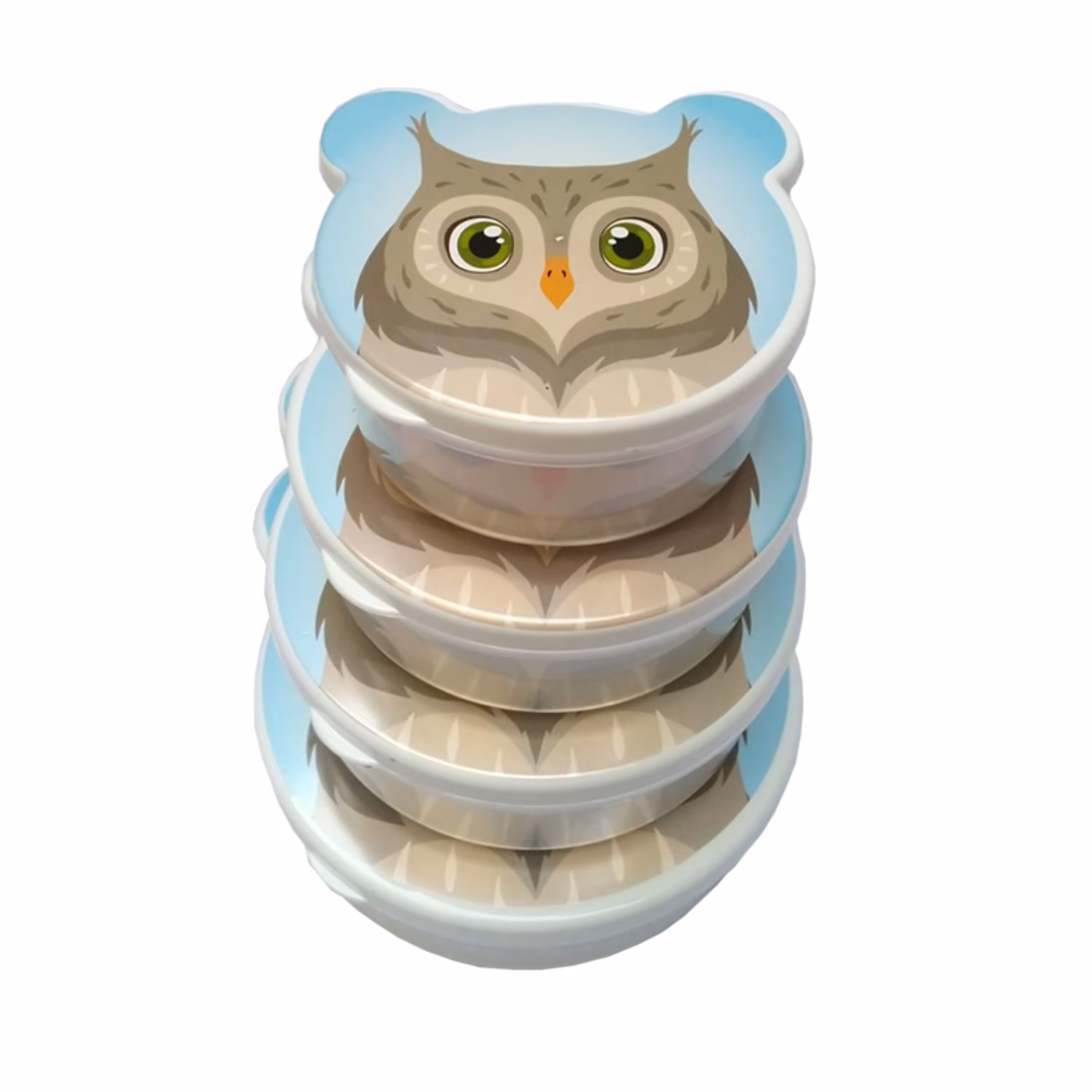 ظرف نگهدارنده غذای کودک رز گلد مجموعه 4 عددی