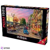پازل 1000 تکه آناتولین مدل Seine Sunset کد 1004