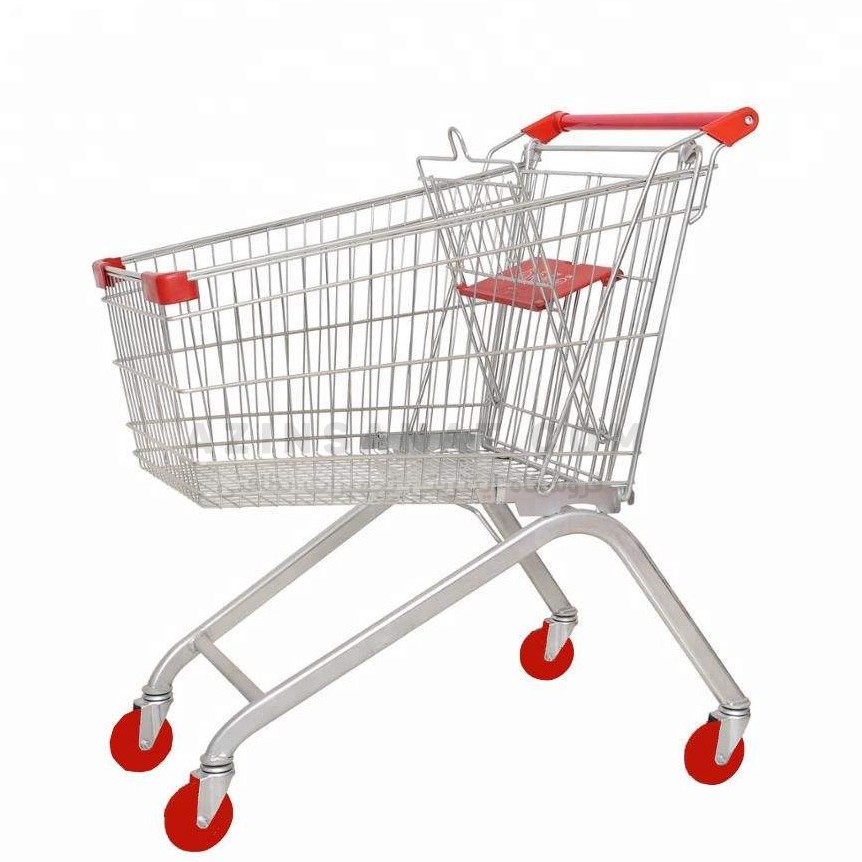 پک 2عددی چرخ خرید80لیتری، دارای جای بچه، بدنه قرمز وسفید هزینه پس کرایه و به عهده مشتری خرید بالای 2.5ملیون ارسال میکنیم