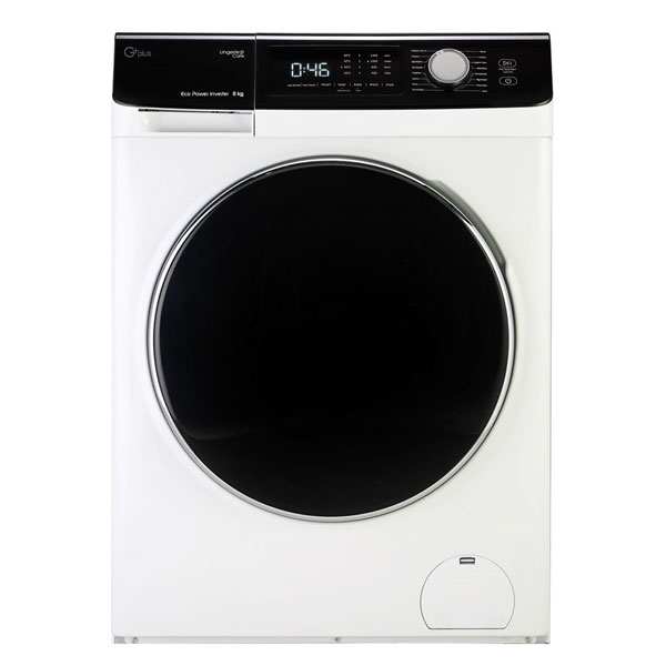ماشین لباسشویی جی پلاس مدل GWM-K8540W ظرفیت 8 کیلوگرم