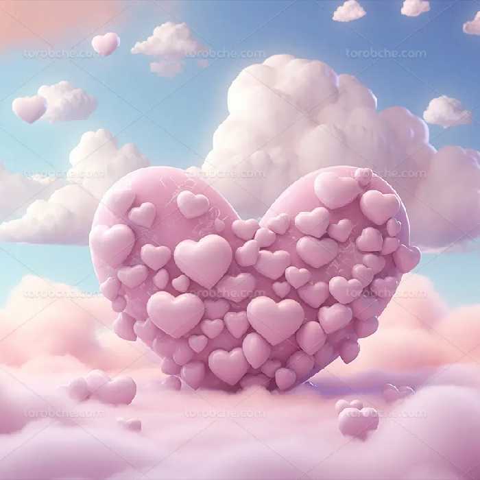 بک دراپ عکاسی ابر صورتی | گرافیک با طعم تربچه