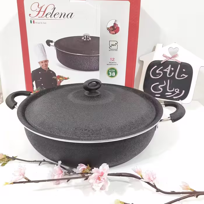 تابه 34هلنا سایز بزرگ مناسب 10نفره