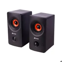 اسپیکر دو تکه دسکتاپ الون مدل AC200-BT رنگ مشکی بلوتوث دار با برق شهری