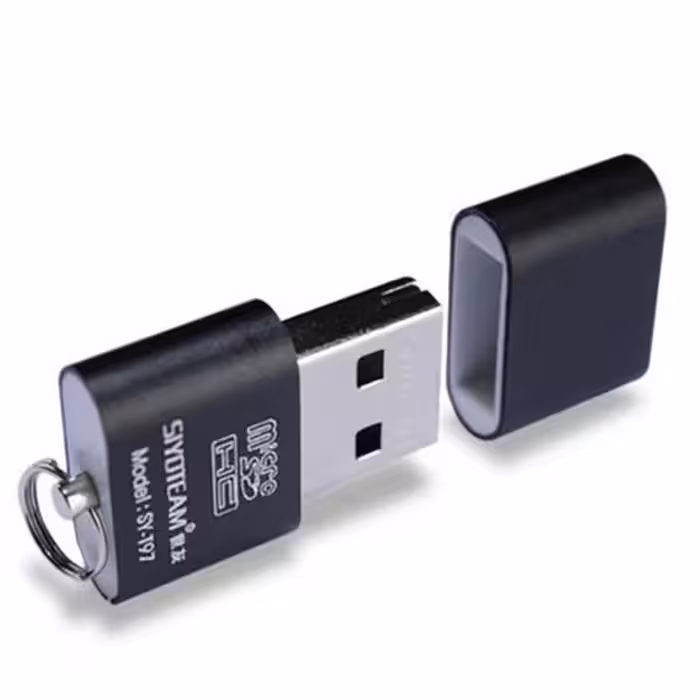 کارت خوان تک کاره سایوتیم USB2.0 مدل SY-T18SIYOTEAM SY-T18 USB 2.0 Micro SD Card Reader