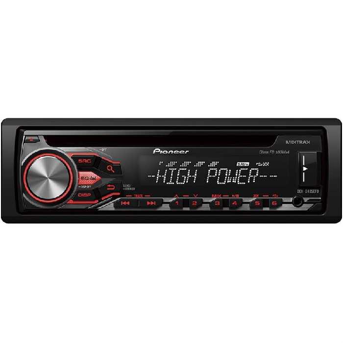 پخش کننده خودرو پایونر مدل دی ای اچ ایکس 4850 اف دی سازگار با سیستم عامل ios