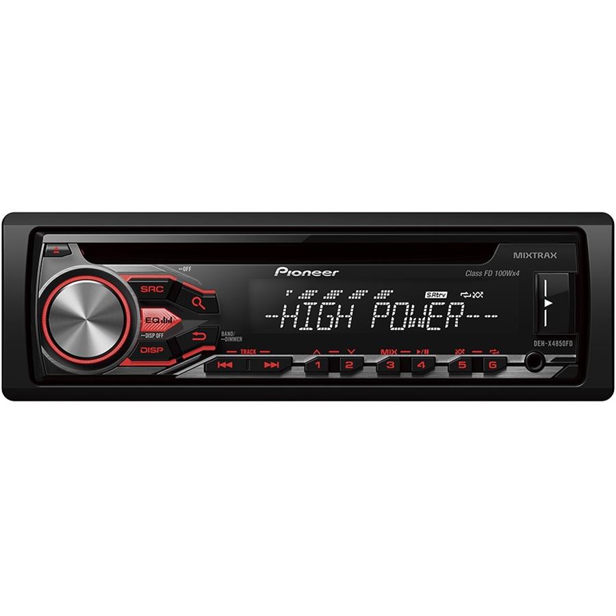 پخش کننده خودرو پایونر مدل دی ای اچ ایکس 4850 اف دی سازگار با سیستم عامل ios