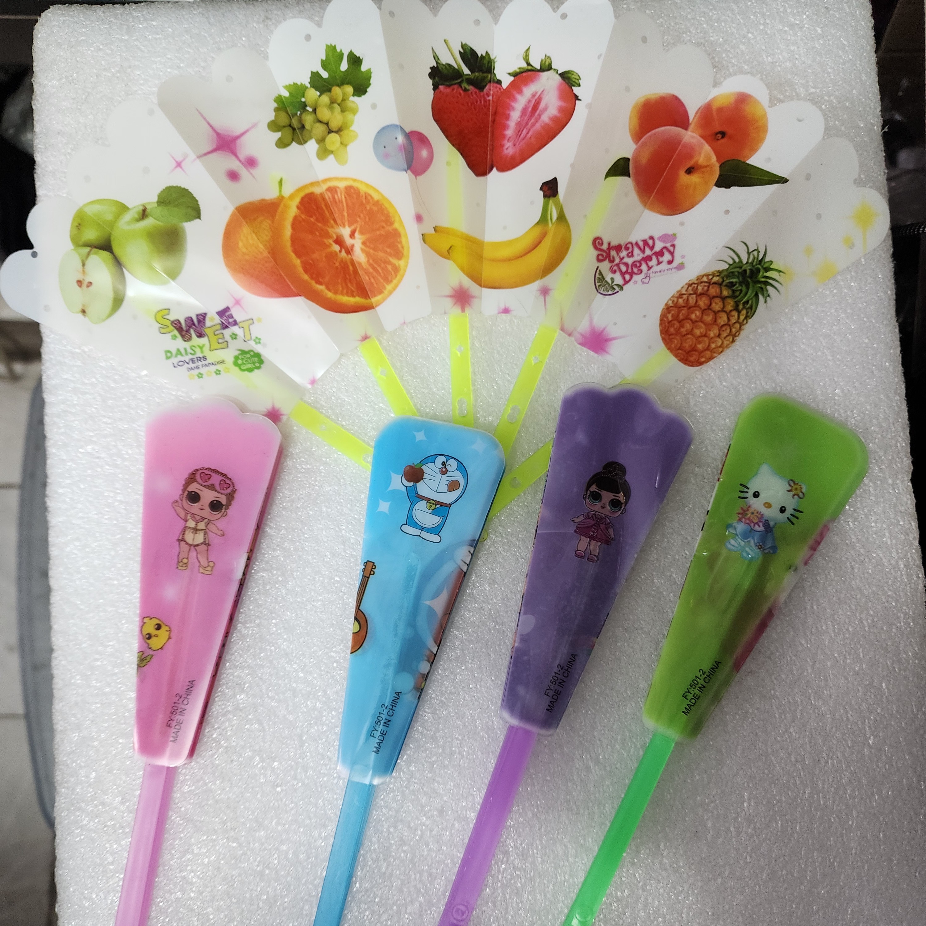 بادبزن بچه گانه خارجی 