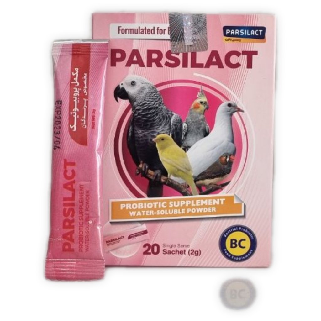 پودر پروبیوتیک مخصوص پرندگان زینتی مانند عروس هلندی مرغ عشق و 