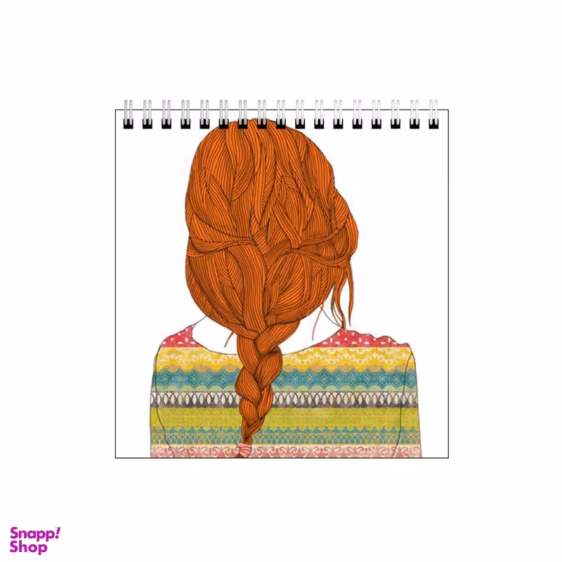 دفتر طراحی بامبیلیپ طرح موی بافت دخترونه کد 4332540