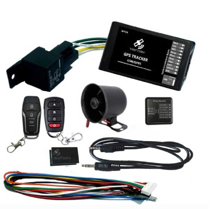 ردیاب-دزدگیر  شنود دار خودرو وی فایندر مدل W700 مناسب انواع خودرو