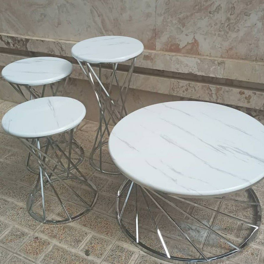 جلو مبلی و میز عسلی چهار عددی