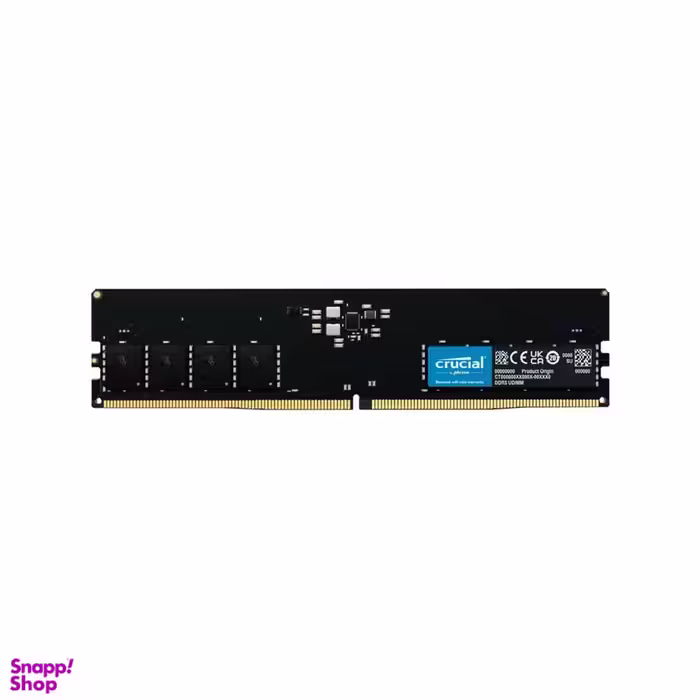 رم دسکتاپ کروشیال مدل CT16G48C40U5 DDR5 4800MHz ظرفیت 16 گیگابایت