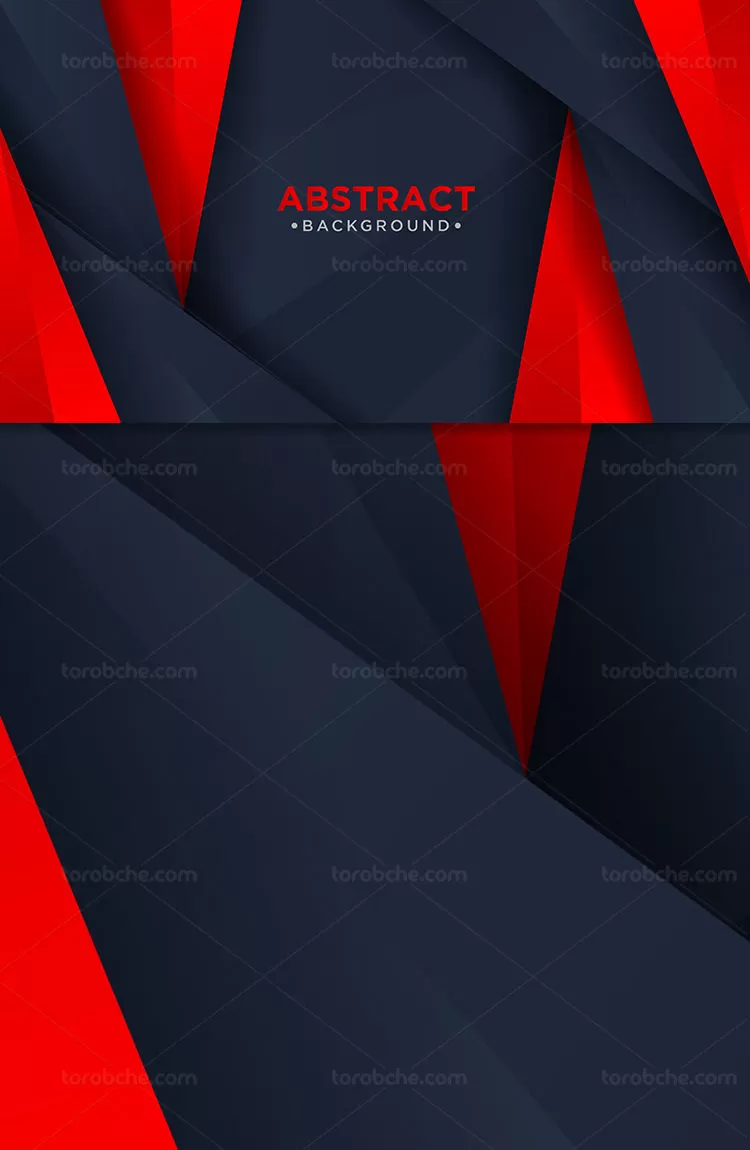 پس زمینه انتزاعی سرمه ای و قرمز | گرافیک با طعم تربچه