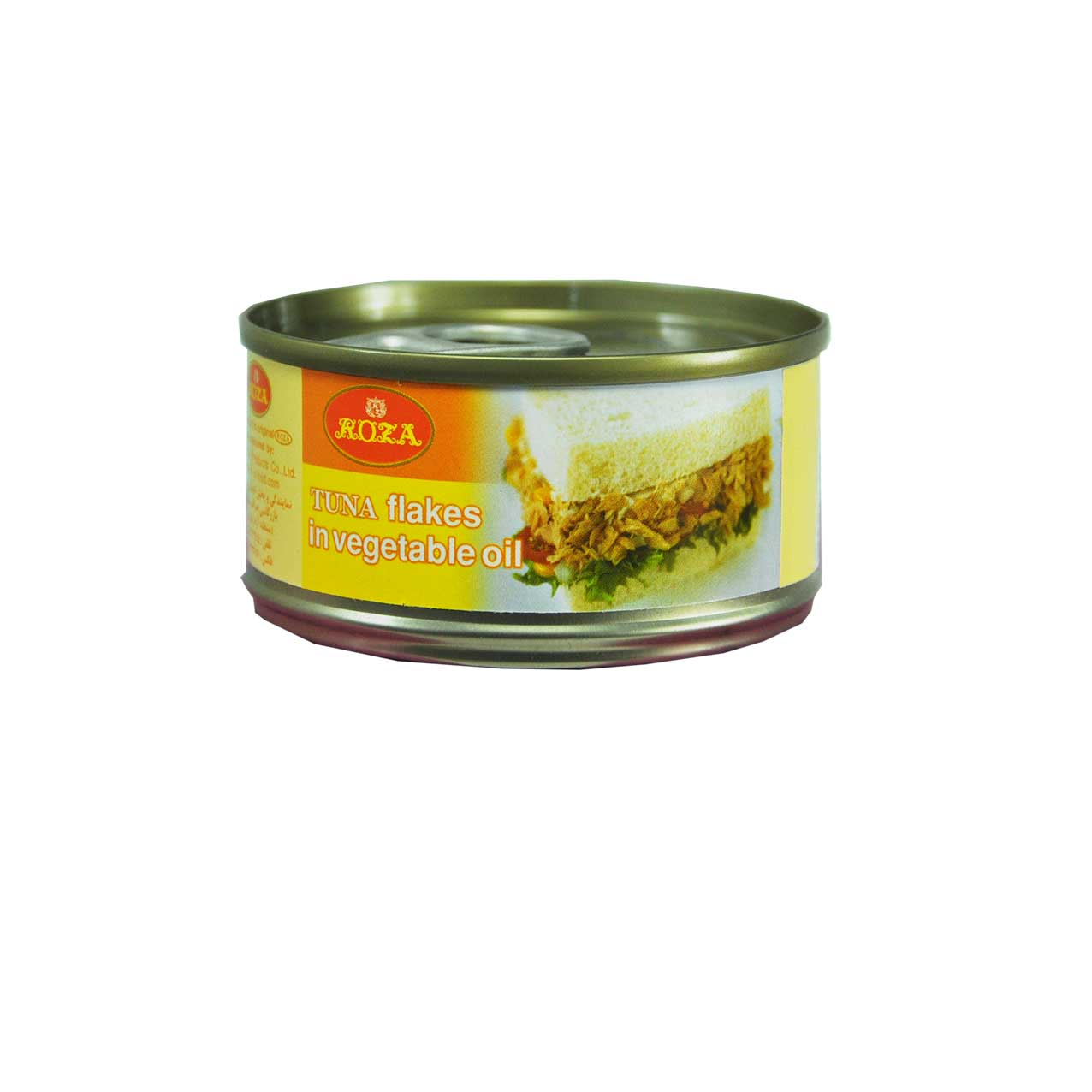 تن ماهی در روغن سبزیجات 80 گرم رزا - roza