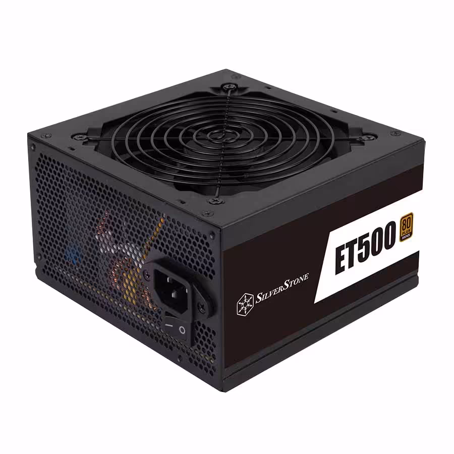 خرید منبع تغذیه سیلوراستون 500 وات Power SilverStone SST-ET500 با بهترین قیمت