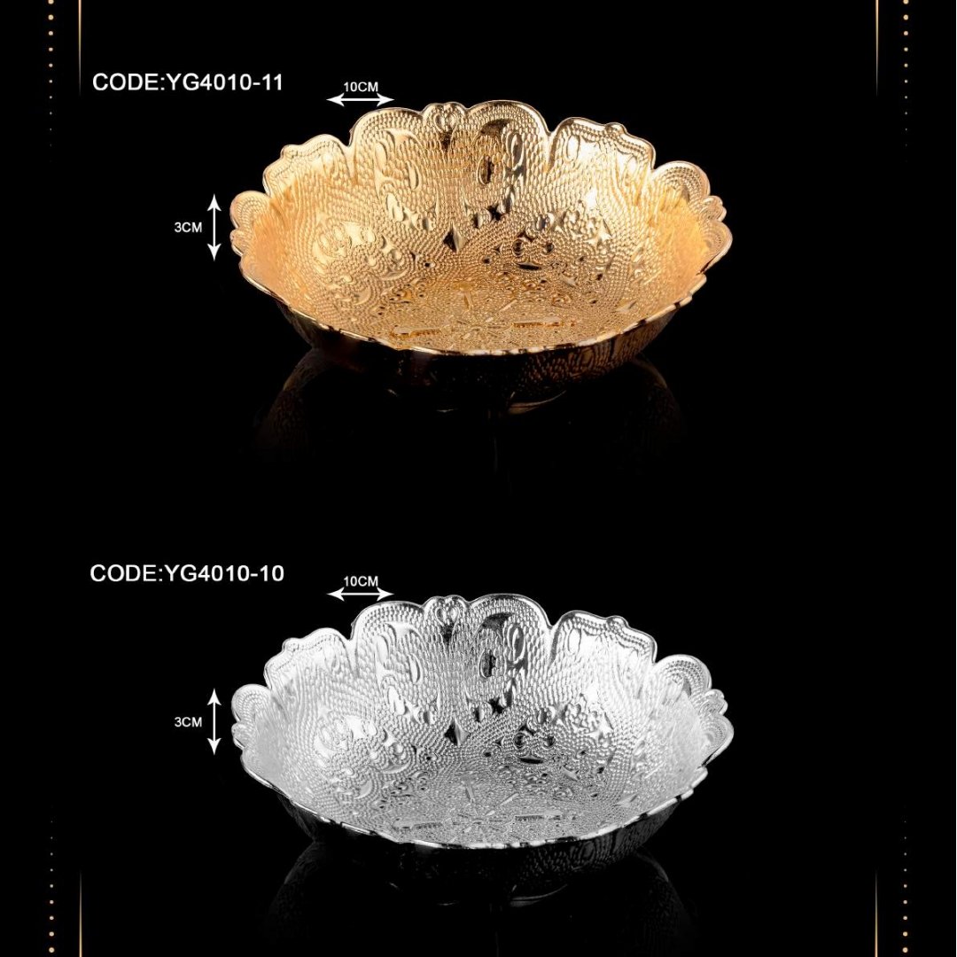 شکلات خوری طلایی و نقره ای  As4011