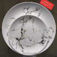 سرویس ارکوپال 26پارچه 6نفره(ماربل مشکی طلایی)