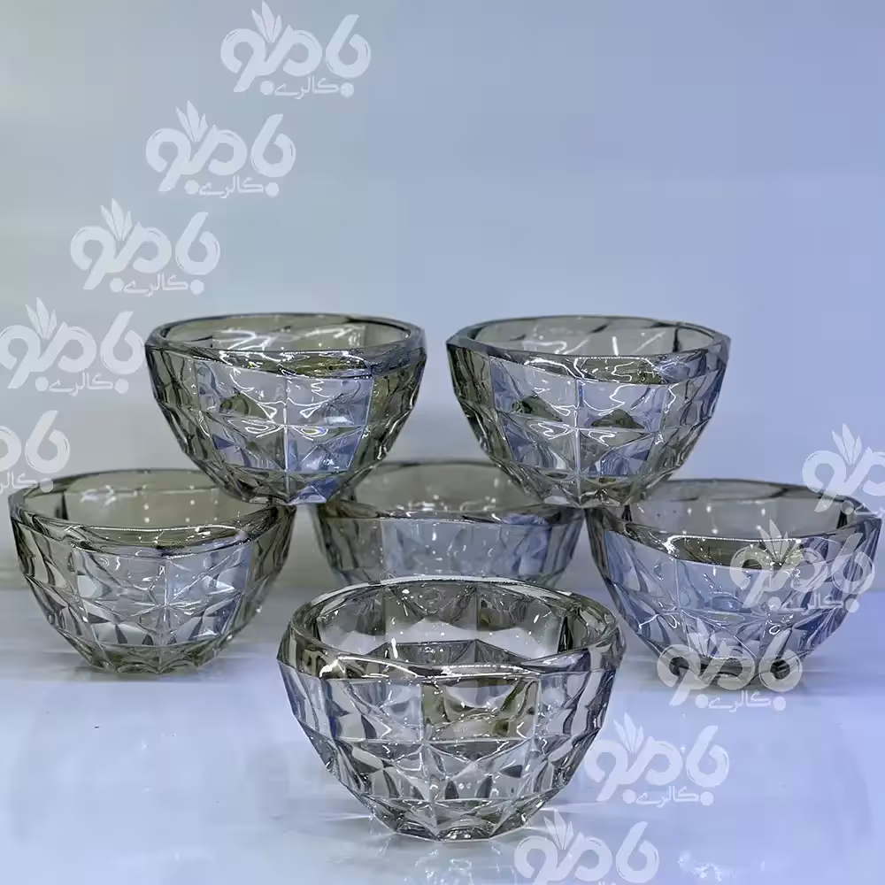 پیاله شیشه ای اکومارین شامپاین