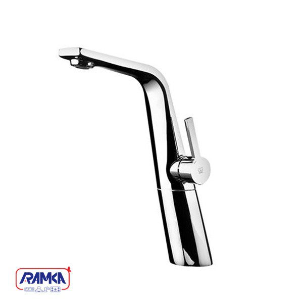 شیر روشویی پایه بلند kwc مدل متیس کروم