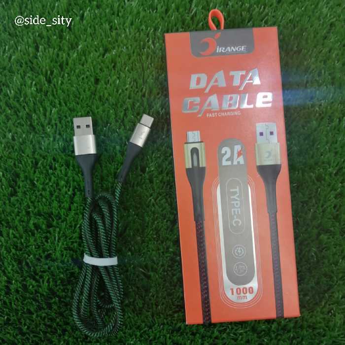 کابل شارژ تایپ سی آیرنج مدل DTL-016 در غرفه شهر جانبی 