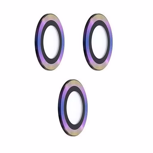 محافظ لنز دوربین مدل هفت رنگ مناسب برای گوشی موبایل اپل IPHONE 12 PRO