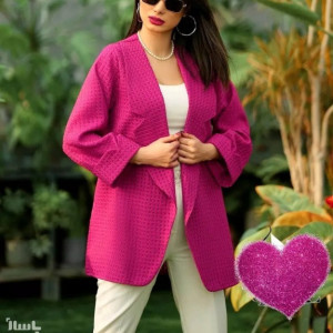 مانتو کتی زنانه نخی حصیری مدل حصیری غنچه