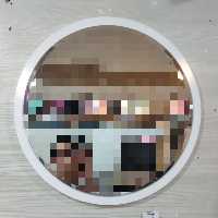 آیینه گرد پی وی سی قطر 50( ارسال با تیپاکس و پس کرایه)