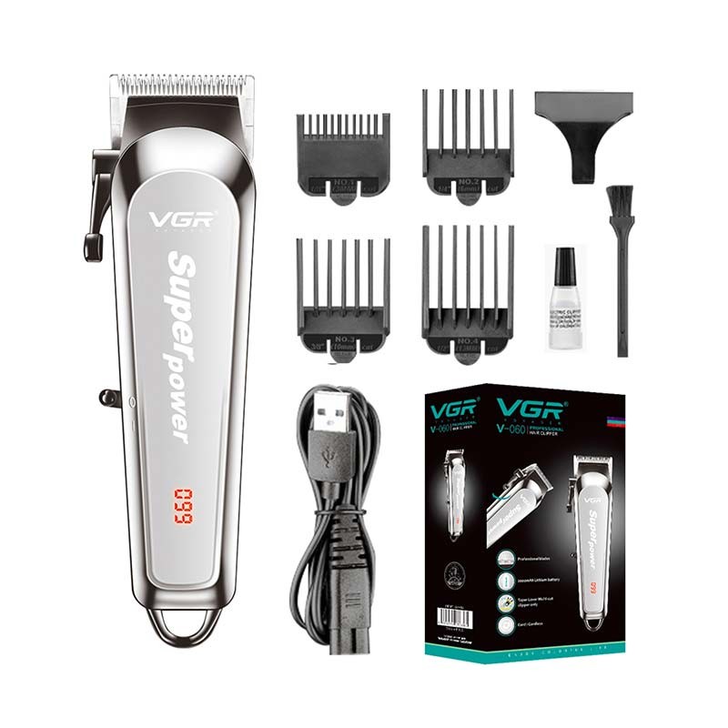 ماشین اصلاح موی سر و صورت وی جی ار مدل V-060
