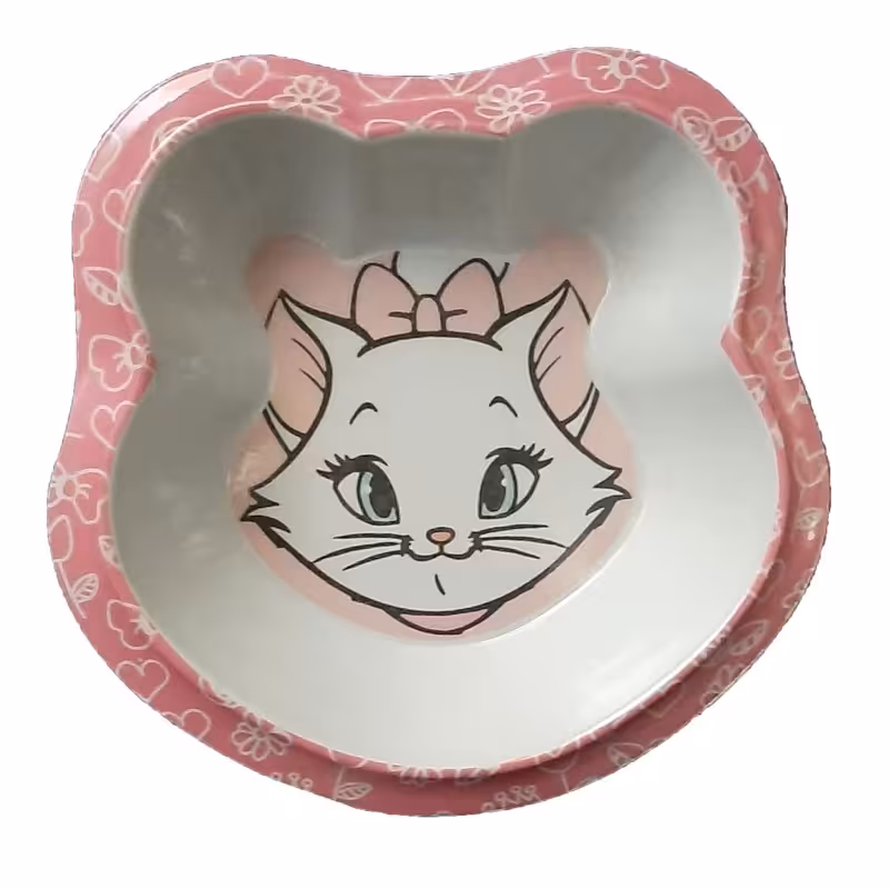 کاسه خرسی کودک طرح گربه اشرافی کد rbay