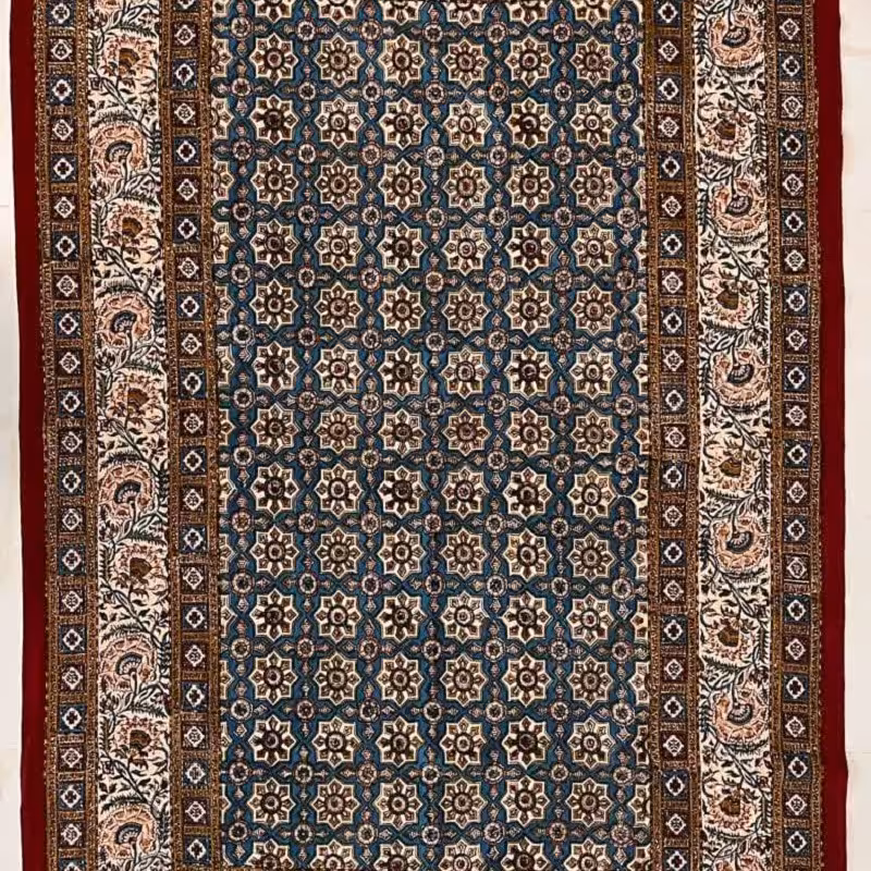 رومیزی قلمکار  ممتاز  100 در 150 سانتی متر -کد 109