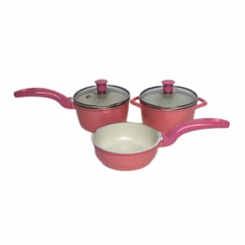 ست قابلمه 5 پارچه عروس مدل کودک کد 54 
