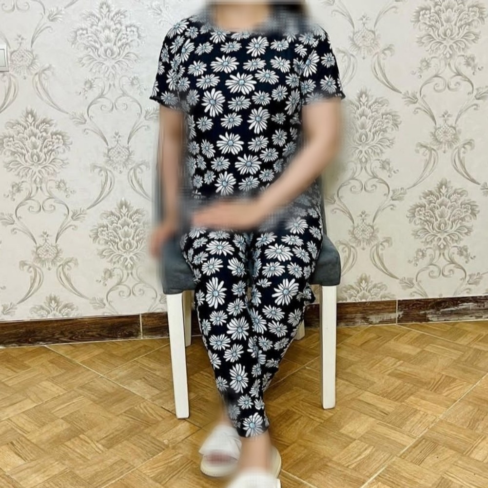 ست تیشرت شلوار زنانه مناسب سایز بزرگ