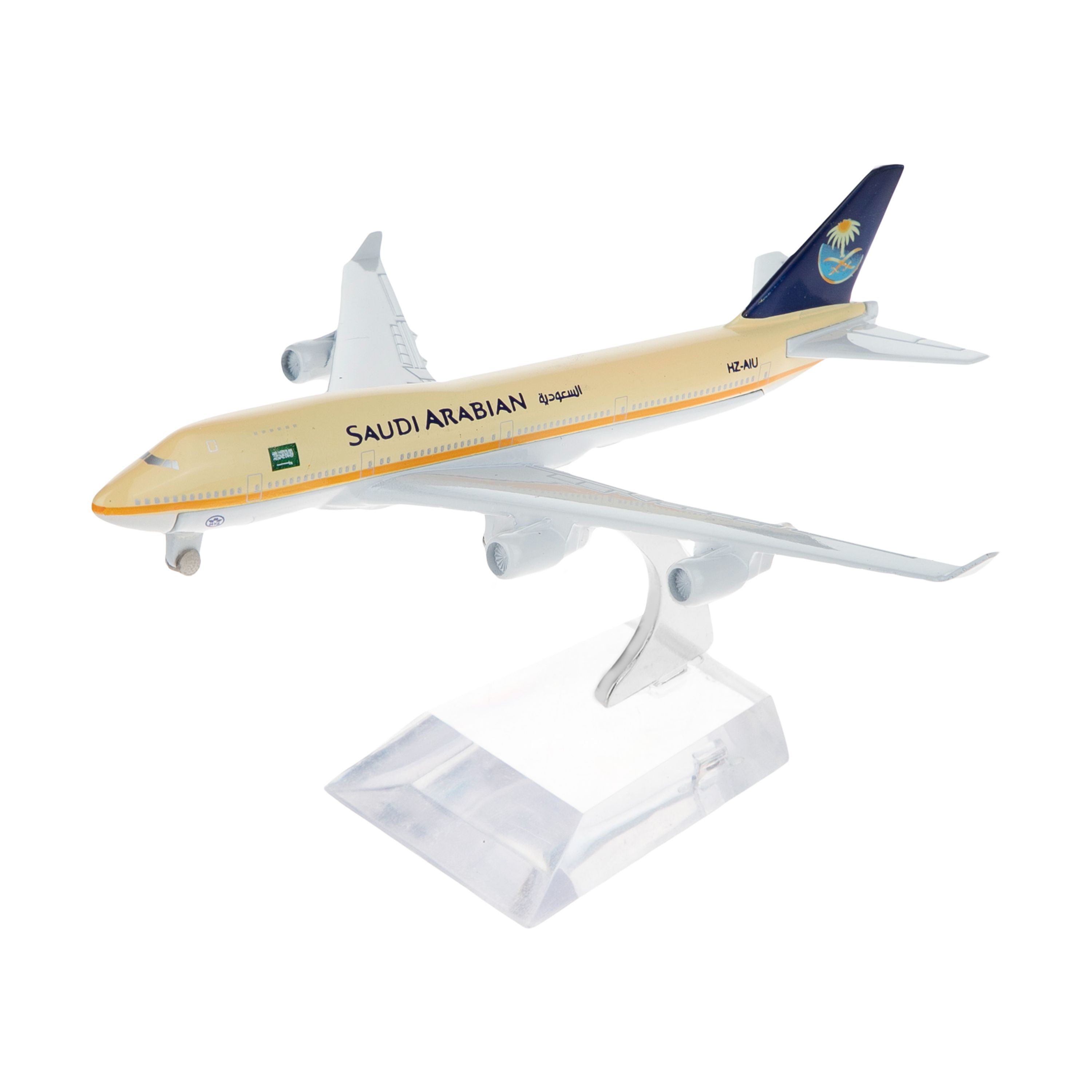 ماکت هواپیما بویینگ 400-747 سعودی کد 3233