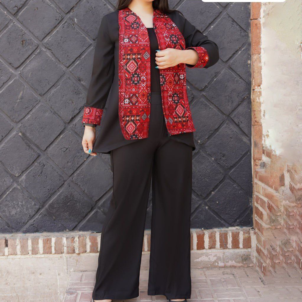 کت و شلوار زنانه حجیم
