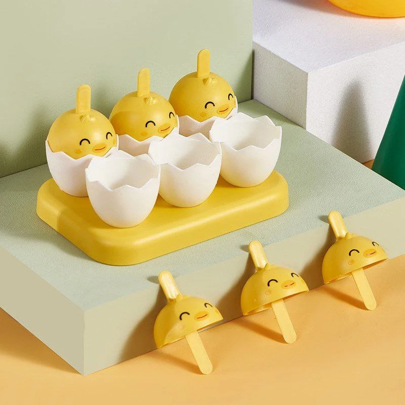 قالب یخ 6 خانه طرح جوجه