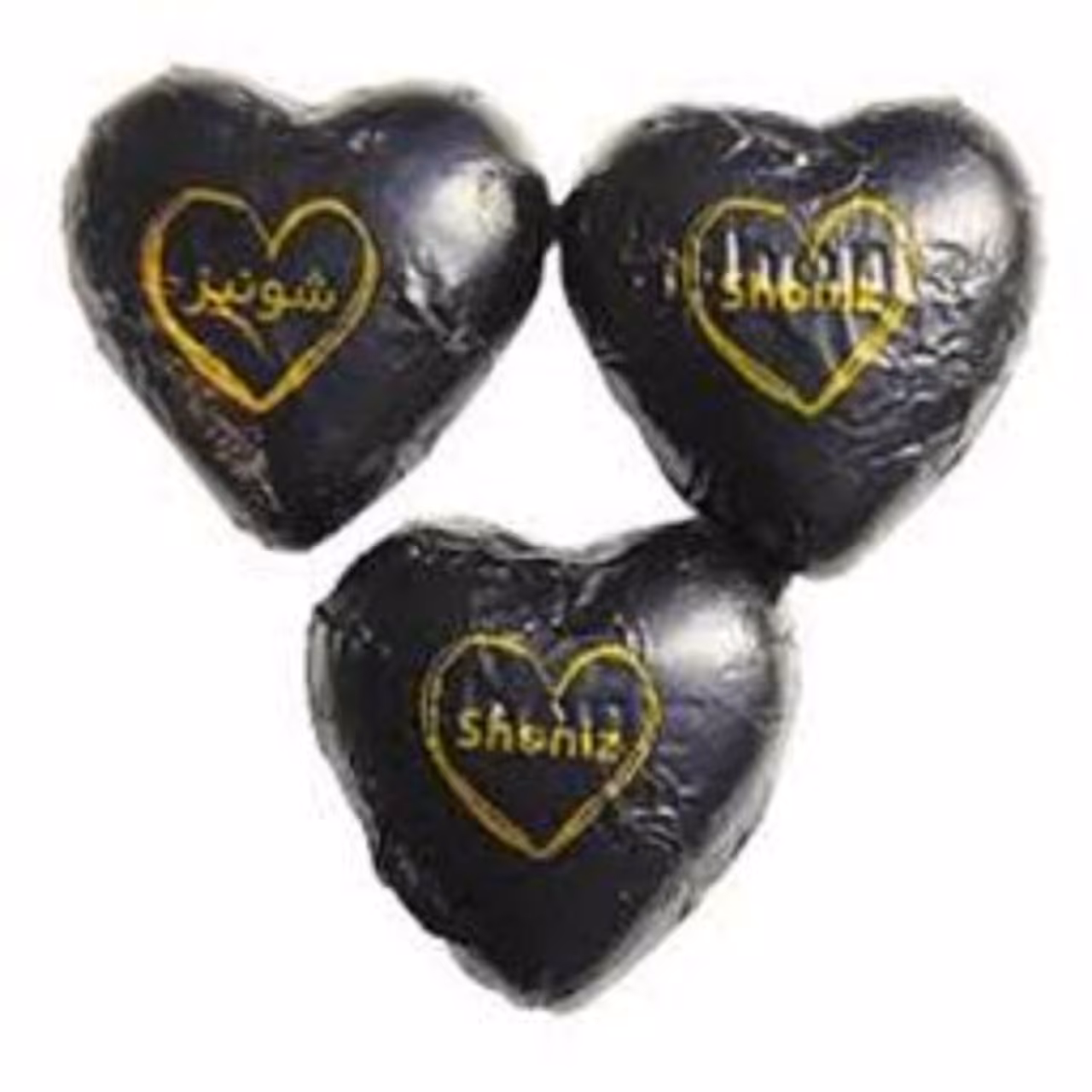 شکلات قلب شونیز  تلخ 85 درصد 500گرم