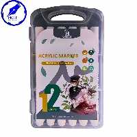 ماژیک نقاشی 12 رنگ اکرولیک H-VAN