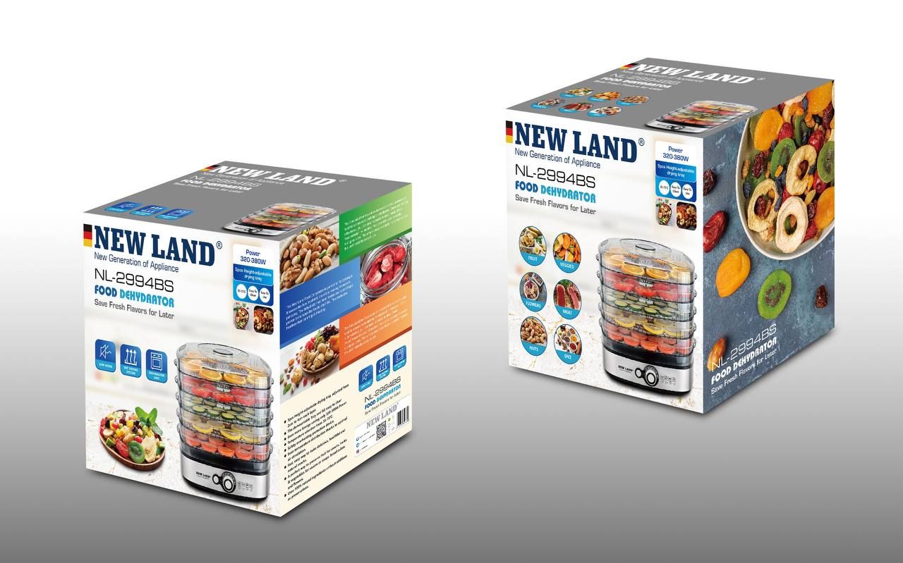 میوه خشک کن کلیدی نیولند مدل NL-2994BS