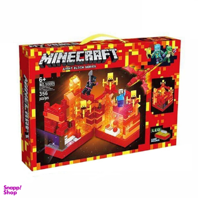لگو ماینکرفت LED دار کد 10001