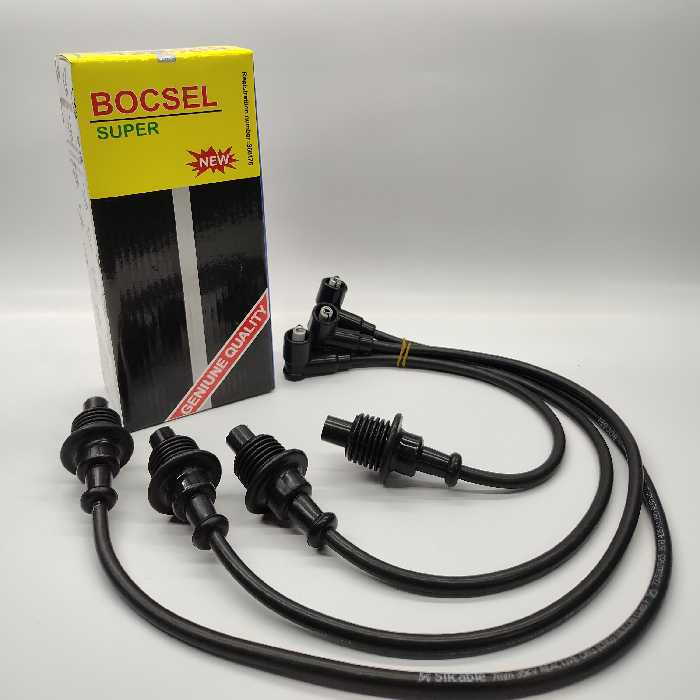 وایر  شمع استاندارد پژو 405 و سمند با سر سیم های استیل 